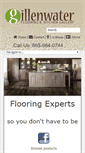 Mobile Screenshot of gillenwaterflooring.com